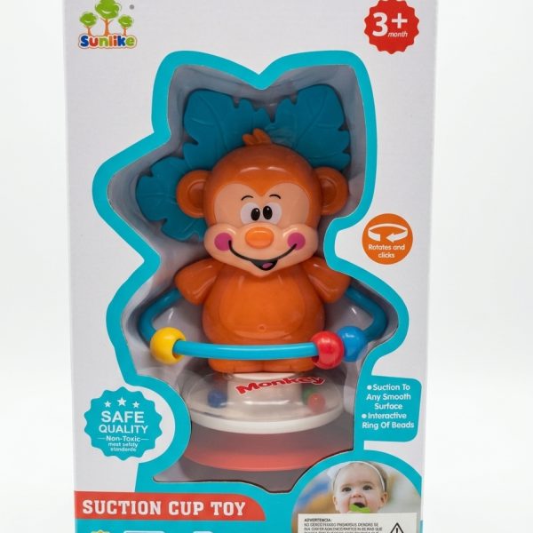 Monito Sonajero y succión para Bebés